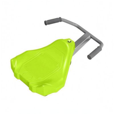DuskHaven Children Push Toy Ride On Glider with Sturdy PP and Metal Construction for Daily Practice Suitable for Indoor use, Green