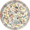 Bits and Pieces - 1000 Piece Round Puzzle - Ninety Nine Butterflies, Flowers and Butterflies - - 1000 pc Jigsaw view 1
