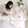 Arms Reach Co-Sleeper Bassinet Mattress Cover Featuring Stitchless Sonic Quilting, Designed for Use with Arms Reach Versatile Bedside Bassinet view 3