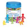 Learning Resources All About Me Family Counters - Toddler Sensory Toys, Preschool Activities, Classroom Must Haves, Math Manipulatives, Social Emotional Games, Fine Motor Skills, Color Sorting view 1