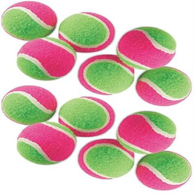 YMCtoys Replacement Sticky Balls for Toss and Catch Sport Game, Hook and Loop, Refill Pack of 12