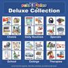 153 pc Daily Visual Schedule Magnets for Kids-Create Healthy Routines, Reminders, Kids Calendars, Chore Charts & Behavioral Supports for Kids who Thrive on visuals, Type A Toddlers, Autism & ADHD view 2