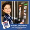 153 pc Daily Visual Schedule Magnets for Kids-Create Healthy Routines, Reminders, Kids Calendars, Chore Charts & Behavioral Supports for Kids who Thrive on visuals, Type A Toddlers, Autism & ADHD view 3