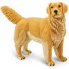 Safari Ltd. Golden Retriever Figurine - Detailed 4.5" Plastic Model Figure - Fun Educational Play Toy for Boys, Girls & Kids Ages 1+ view 1