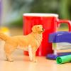 Safari Ltd. Golden Retriever Figurine - Detailed 4.5" Plastic Model Figure - Fun Educational Play Toy for Boys, Girls & Kids Ages 1+ view 2