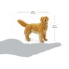 Safari Ltd. Golden Retriever Figurine - Detailed 4.5" Plastic Model Figure - Fun Educational Play Toy for Boys, Girls & Kids Ages 1+ view 3