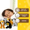 4E's Novelty Plush Dogs Animals (12 Pack) Assorted Stuffed Puppies - 5 Inches, Small Plushed Animals, 6 Designs - for Birthday Party Favors Gifts for Kids view 3