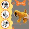 4E's Novelty Plush Dogs Animals (12 Pack) Assorted Stuffed Puppies - 5 Inches, Small Plushed Animals, 6 Designs - for Birthday Party Favors Gifts for Kids view 4