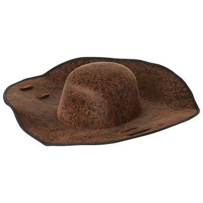 amscan Ahoy Matey Pirate Hat, One Size, Brown