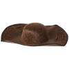 amscan Ahoy Matey Pirate Hat, One Size, Brown view 2