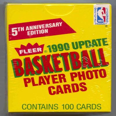 1990/91 Fleer NBA Basketball Original Unopened Vintage Hobby Wax Box