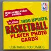 1990/91 Fleer NBA Basketball Original Unopened Vintage Hobby Wax Box view 1