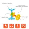 Innobaby Original Teethin Smart EZ Grip Star Teether and Sensory Toy for Babies and Toddlers. BPA Free Teether Yellow view 3