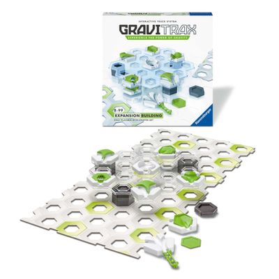 Ravensburger Gravitrax Building Expansion Set - Add Complexity to Your Marble Run | STEM Education Toy | Compatible with All Gravitrax Sets | Ideal Gift for Creative Minds | for Ages 8 and Up
