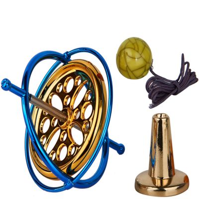Joytech Precision Gyroscope Metal Anti-Gravity Spinning Top Balance Toy Educational Gift AG002