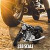 Welly Die Cast Motorcycle Blue Suzuki GSX-R750, 1:18 Scale view 4