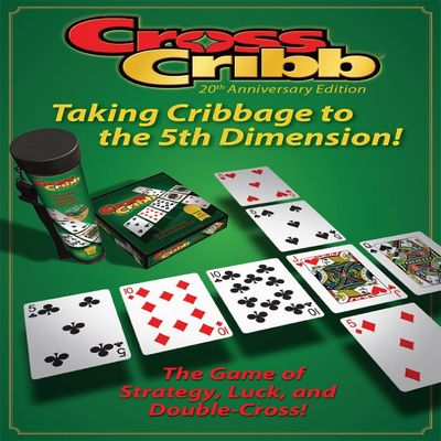 20th Anniversary CrossCribb | A Twist on Cribbage | Strategy Family Board Game