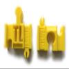 TrainLab Adapters Compatible with Trackmaster (2009 Brown) to Wooden Railway Train Tracks (2pc) (Yellow) view 2