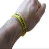 Novel Merk Don't Tread On Me 12-Piece Yellow Party Favor & School Carnival Prize Silicone Rubber Band Wristband Bracelet Accessory view 4