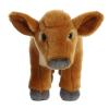 Aurora Adorable Miyoni Tots Jersey Calf Stuffed Animal - Lifelike Details Make a Cherished Companion - Perfect for Decorating Bedrooms or Classrooms - Brown 9.5 Inches view 2
