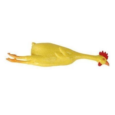 8 inch RUBBER STRETCH CHICKEN Case Pack 24