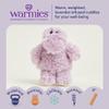warmies Junior Microwavable & Weighted Stuffed Animals, Hippo - Heated Stuffed Animal Plushie for Warmth & Comfort - Cute Soft Plush Toys for Adults & Children (Boys, Girls, Babies & Toddlers) view 2