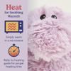 warmies Junior Microwavable & Weighted Stuffed Animals, Hippo - Heated Stuffed Animal Plushie for Warmth & Comfort - Cute Soft Plush Toys for Adults & Children (Boys, Girls, Babies & Toddlers) view 4