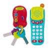 Battat  Sensory Toys  Pretend Phone & Keychain  Toddler Light  Up Toy Car Keys  10+ Months+ - Light & Sound view 1