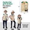 Born Toys Premium Outdoor Explorer Kit for Kids for Dress Up & Pretend Play Costumes for Boys & Girls 3-7 w/ Washable Kids Safari Vest Safari Hat and Binoculars- Outdoor Explorer Set & Scavenger Hunt view 2