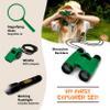 Born Toys Premium Outdoor Explorer Kit for Kids for Dress Up & Pretend Play Costumes for Boys & Girls 3-7 w/ Washable Kids Safari Vest Safari Hat and Binoculars- Outdoor Explorer Set & Scavenger Hunt view 4