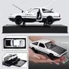 Mzexoma Initial D Trueno AE86 Alloy Diecast Car Model, Sports Car Toys for Kids and Adults,Pull Back Vehicles Toy Cars (Black-Type A) view 2