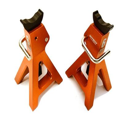 Integy Realistic Model 6 Ton Jack Stands (2) for 1/10, 1/8 Scale & Rock Crawler