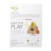 Tegu Swivel Bug Magnetic Building Block Set, Poppy & Yellow Big Top, one size view 4