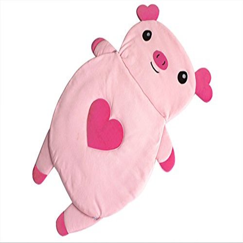 CribMATE Baby Slummer Bag, Cotton 0-6 Month Baby Slummer Bag, Baby Anti-Kicking Bag (Pink)