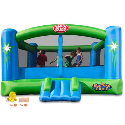 Blast Zone Big Ol Bouncer Inflatable Bounce House w/Blower - Huge - Premium Quality - 6 Players