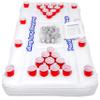GoPong Original Pool Party Barge Floating Beer Pong Table with Cooler and Cup Holders view 1