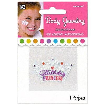 Amscan Body Jewelry | Princess Collection | Party Accessory