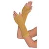 Amscan Fishnet Glove Accessory (2 Pack), 13.6" x 4.8", Gold view 1