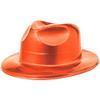 Amscan 250421.1 Orange Plastic Fedora, 1ct view 1