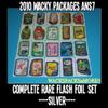 2010 Wacky Packages Ans7 Complete Flash Foil Set + Wrapper!! view 1