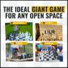 MegaChess Giant Chess Set Game with 12" Tall King - A Large Chess Set Yard Game for Families Looking for Outdoor Jumbo Games - 32 Large Pieces Made from Durable HDPE (Board Not Included) view 3