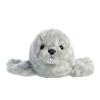 Aurora Adorable Mini Flopsie Harbor Seal Stuffed Animal - Mini Companions Ready for Playful Adventures - for Kids All Ages, Toddlers, Adults, and Families - Gray 8 Inches view 2