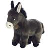 Aurora Adorable Miyoni Tots Donkey Foal Stuffed Animal - Lifelike Details Make a Cherished Companion - Perfect for Decorating Bedrooms or Classrooms - Gray 10 Inches view 1