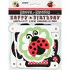5ft Ladybug Party Happy Birthday Banner view 2