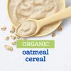 Gerber Organic for Baby 1st Foods Grain & Grow Cereal, Oatmeal Cereal, Made with Whole Grains & Iron, USDA Organic & Non-GMO, 8-Ounce Canister (Pack of 1) view 2