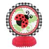 6" Mini Honeycomb Ladybug Decorations, 4ct view 1
