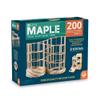 MindWare KEVA Maple 200 Plank Wooden Building Blocks Set - Free-Form 3D Structure Building Set for Kids view 1