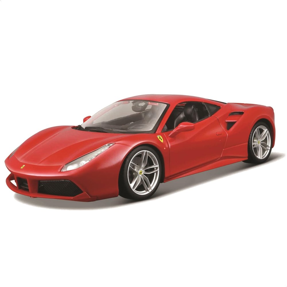 Ferrari Burago 1/18 Scale Diecast - 18-16008 488 GTB Rosso red