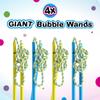 4 Big Bubble Wands: Making Giant Bubbles. Great Birthday Activity and Party Favor. Giant Bubble Solution Not Included. view 2