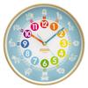 Animal Preschool Clock - Time Teacher 10 Inch Educational Silent Wall Clock with Wood Look Frame - Easy to Read Dial for Teacher's Classrooms, Preschooler's Bedroom & Children Playroom view 1